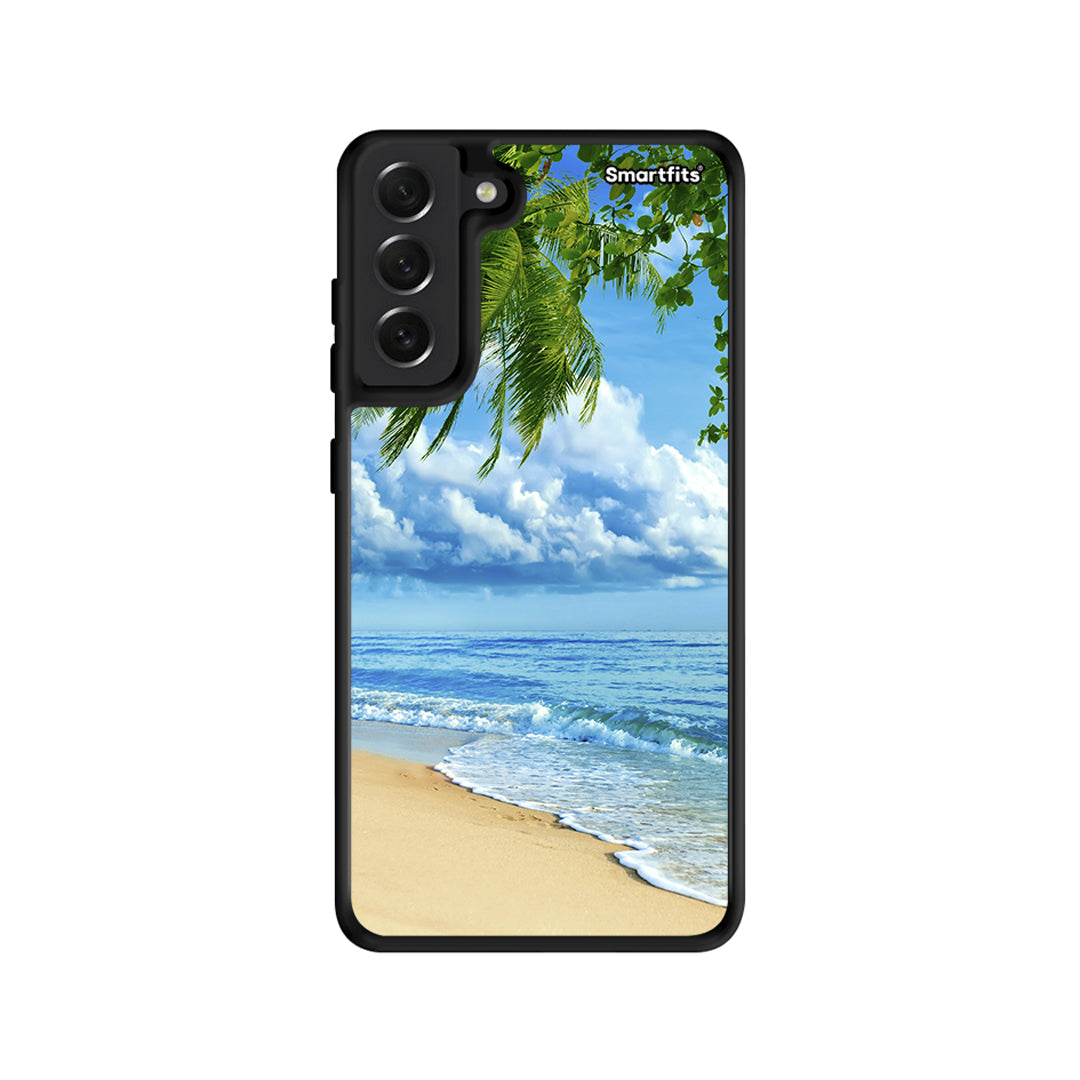 Beautiful Beach - Samsung Galaxy S21 FE θήκη