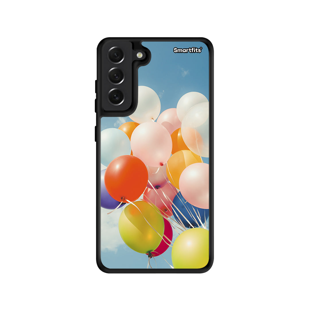 Colorful Balloons - Samsung Galaxy S21 FE θήκη