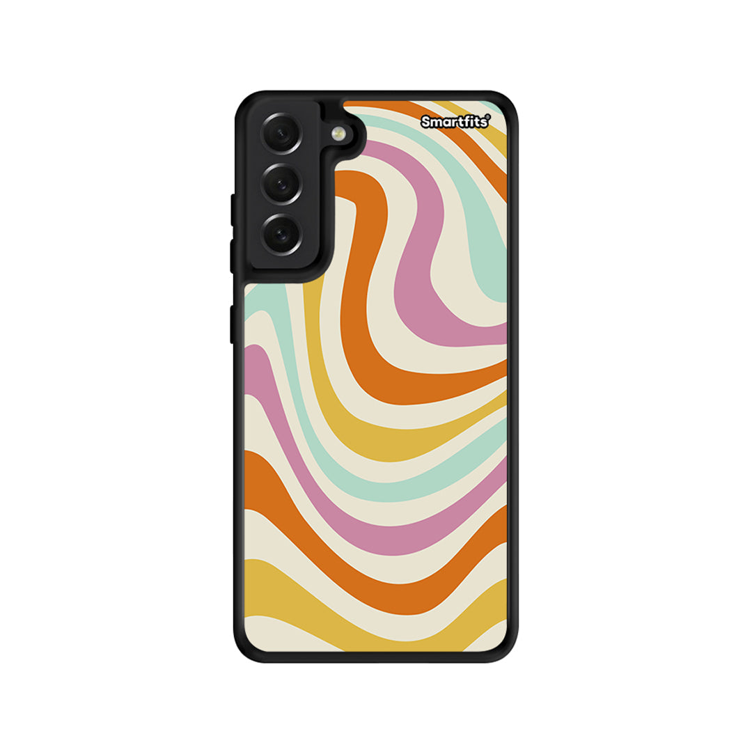 Colourful Waves - Samsung Galaxy S21 FE θήκη