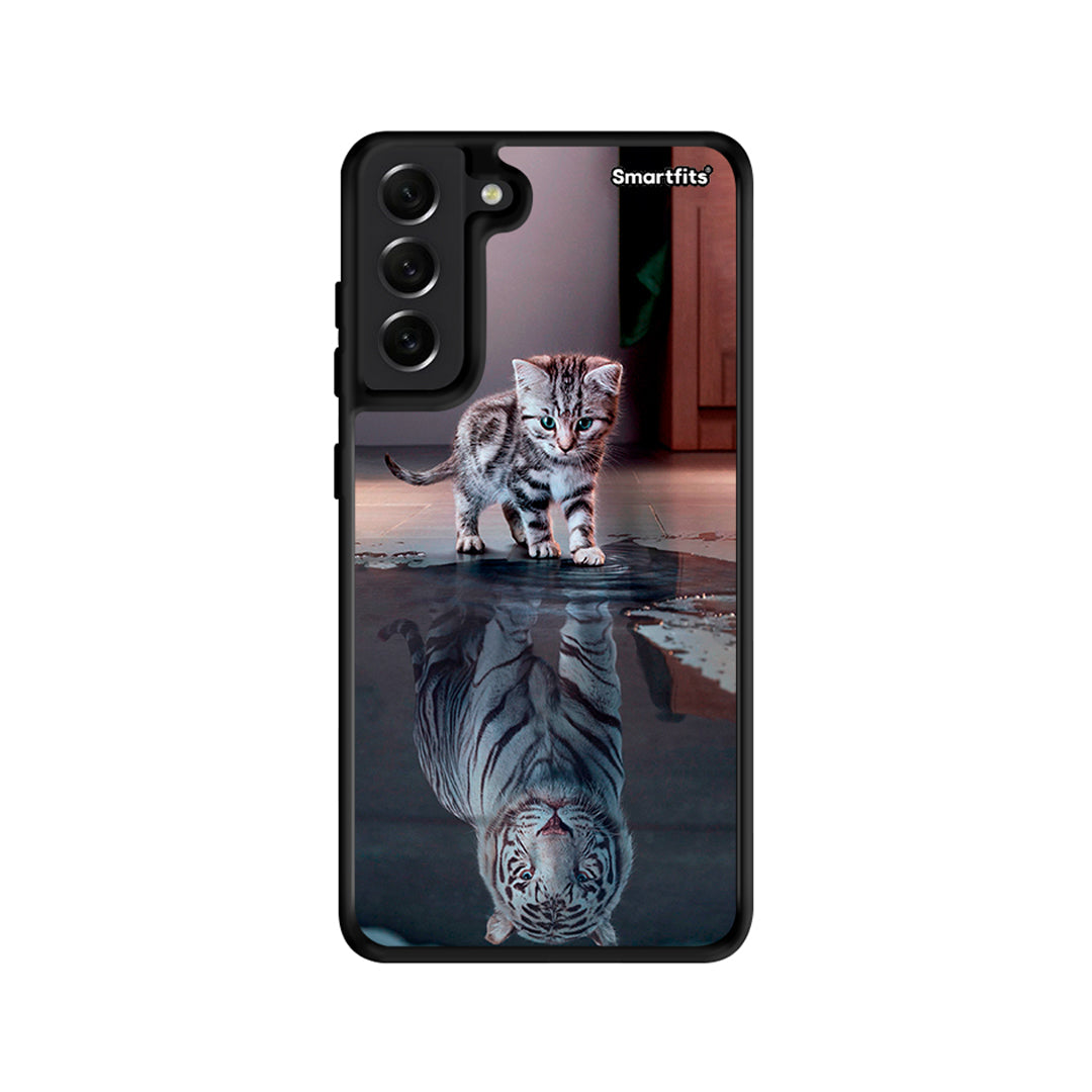 Cute Tiger - Samsung Galaxy S21 FE θήκη