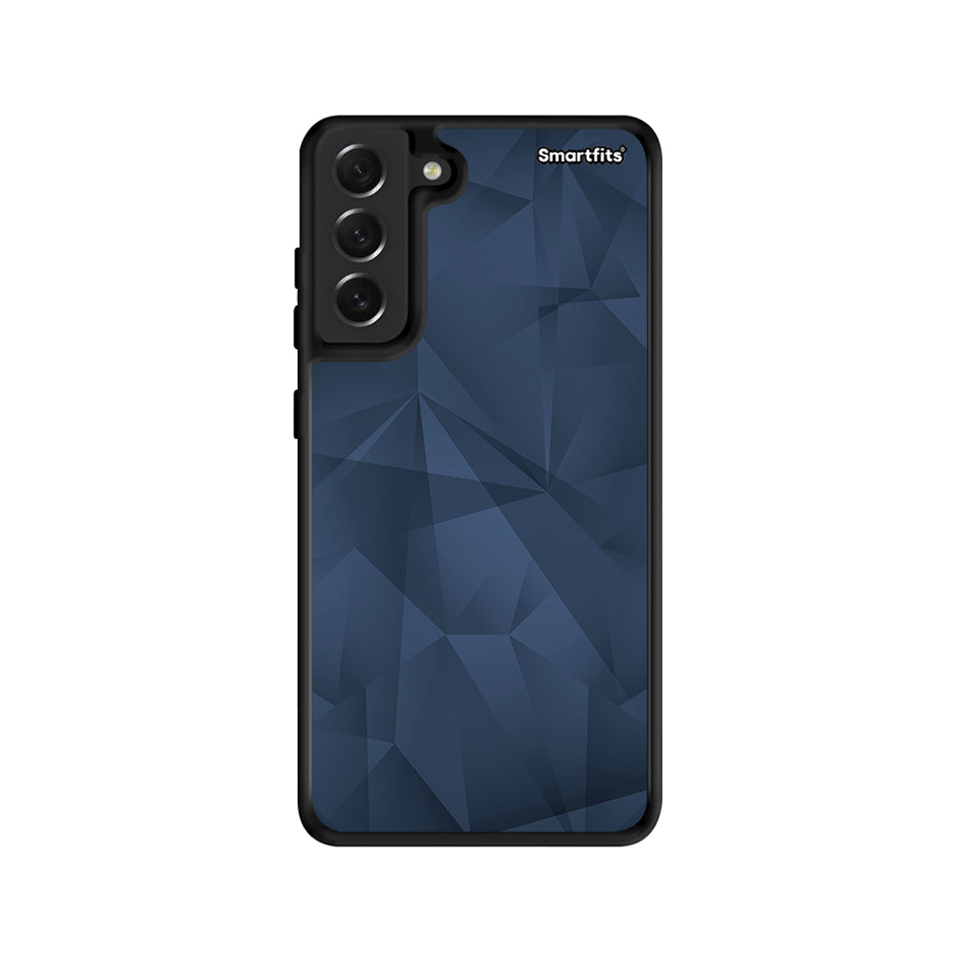 Geometric Blue Abstract - Samsung Galaxy S21 FE θήκη