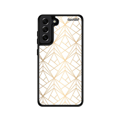 Geometric Luxury White - Samsung Galaxy S21 FE θήκη