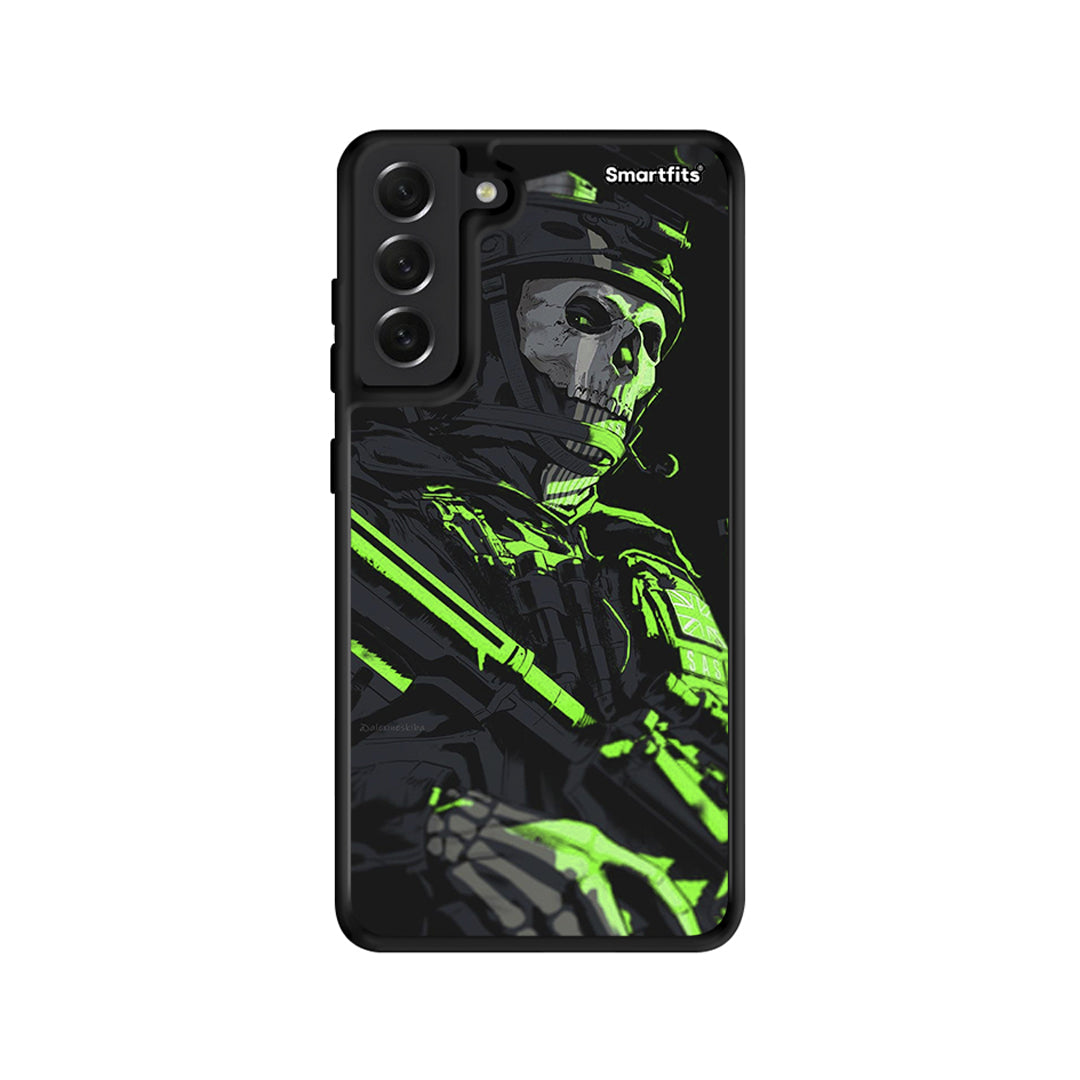 Green Soldier - Samsung Galaxy S21 FE θήκη
