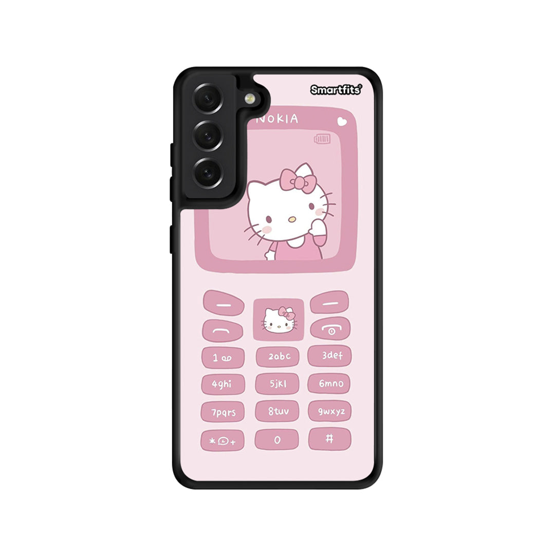 Hello Kitten - Samsung Galaxy S21 FE θήκη