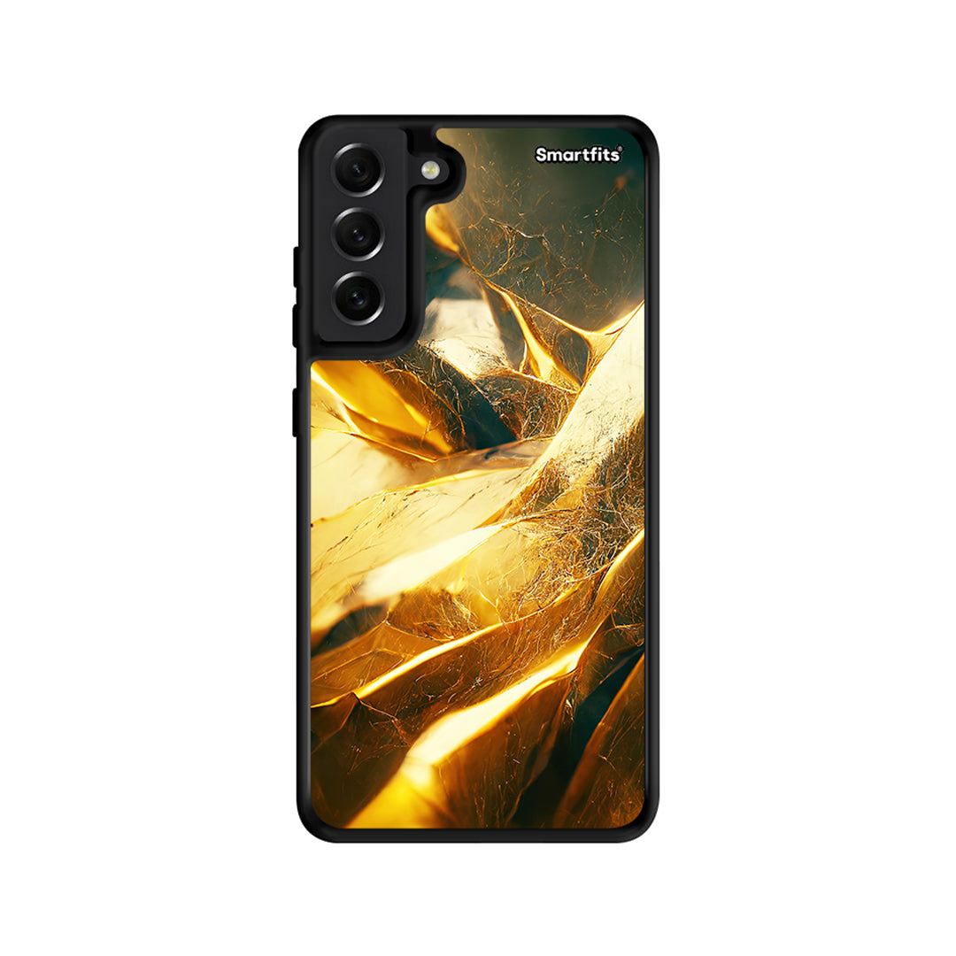 Real Gold - Samsung Galaxy S21 FE θήκη