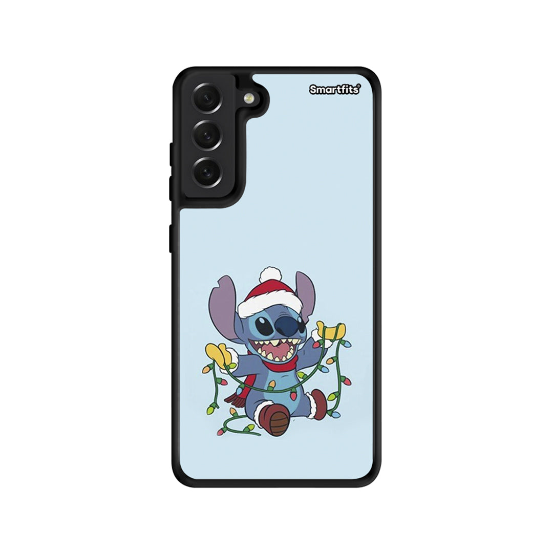 Santa Stich - Samsung Galaxy S21 FE θήκη