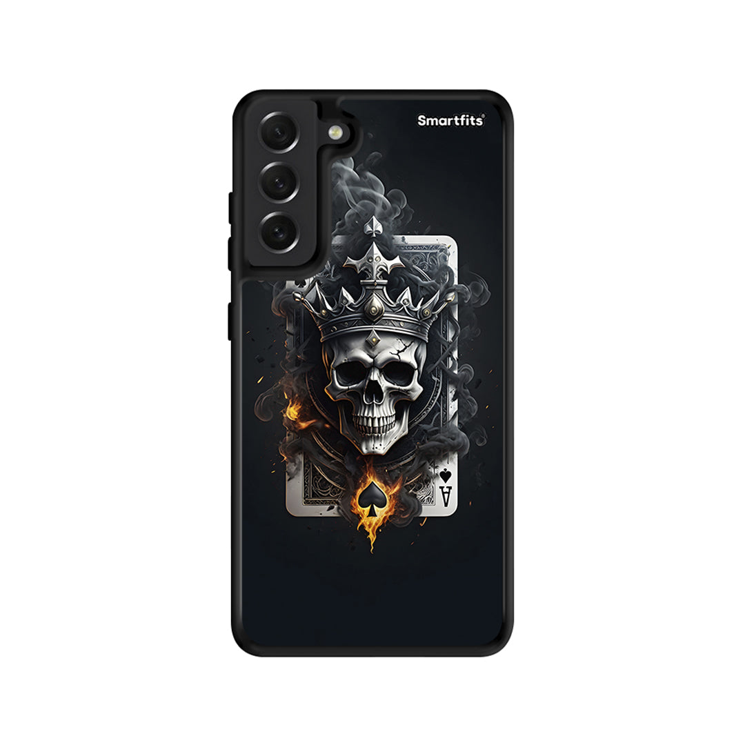 Skull King Ace - Samsung Galaxy S21 FE θήκη