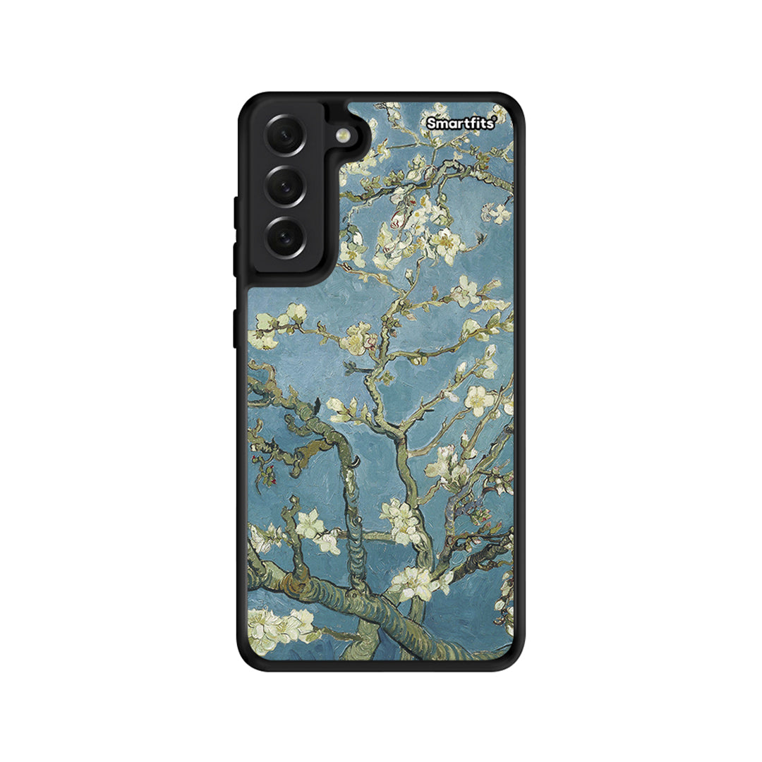 White Blossoms - Samsung Galaxy S21 FE θήκη
