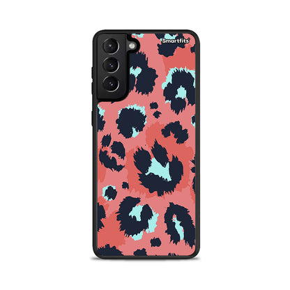 Animal Pink Leopard - Samsung Galaxy S21+ θήκη