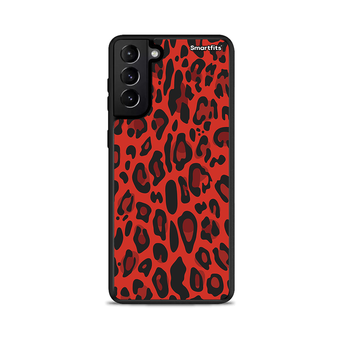 Animal Red Leopard - Samsung Galaxy S21+ θήκη