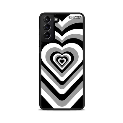 Black Hearts - Samsung Galaxy S21+ θήκη