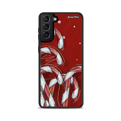 Candy Cane - Samsung Galaxy S21+ θήκη