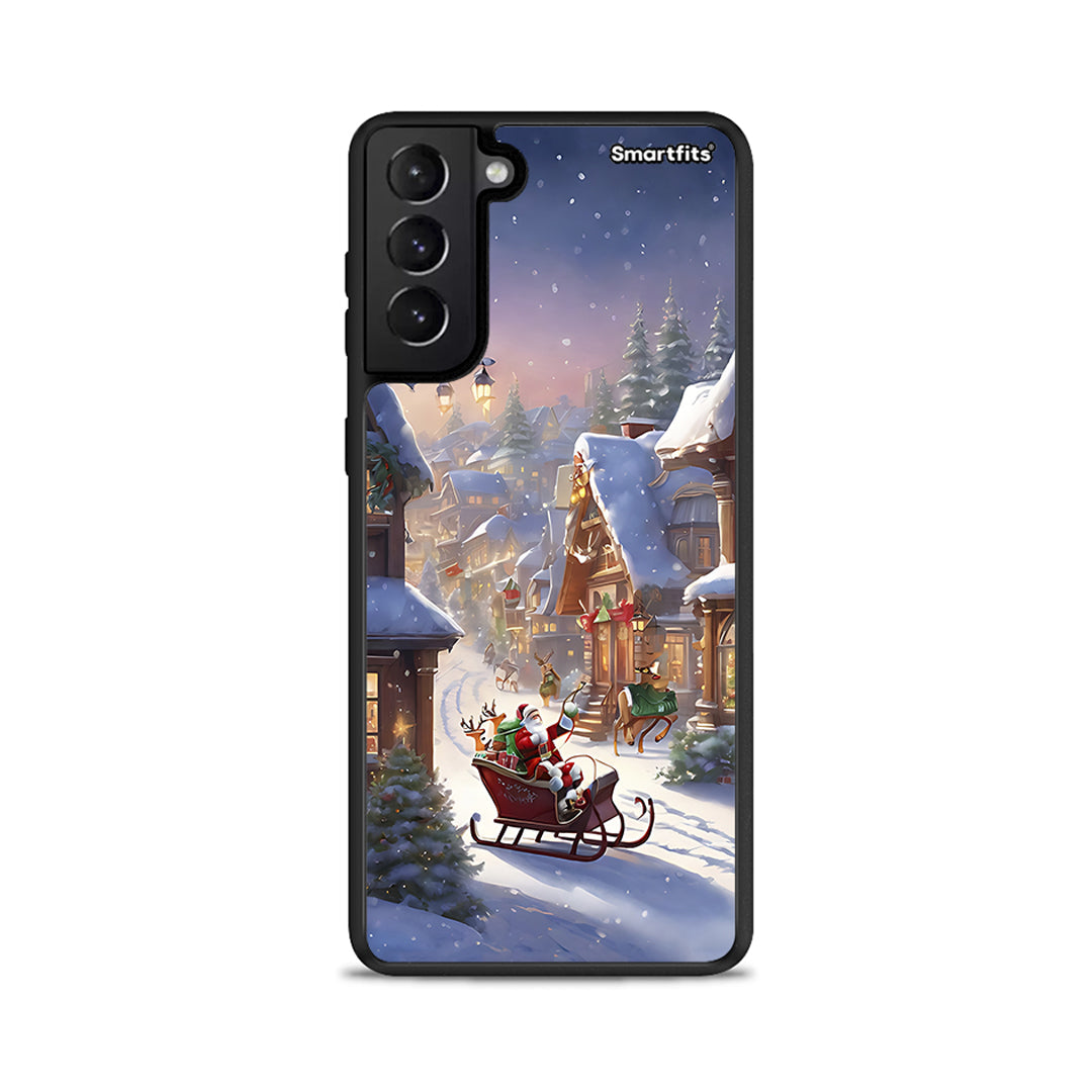 Christmas Snow - Samsung Galaxy S21+ θήκη