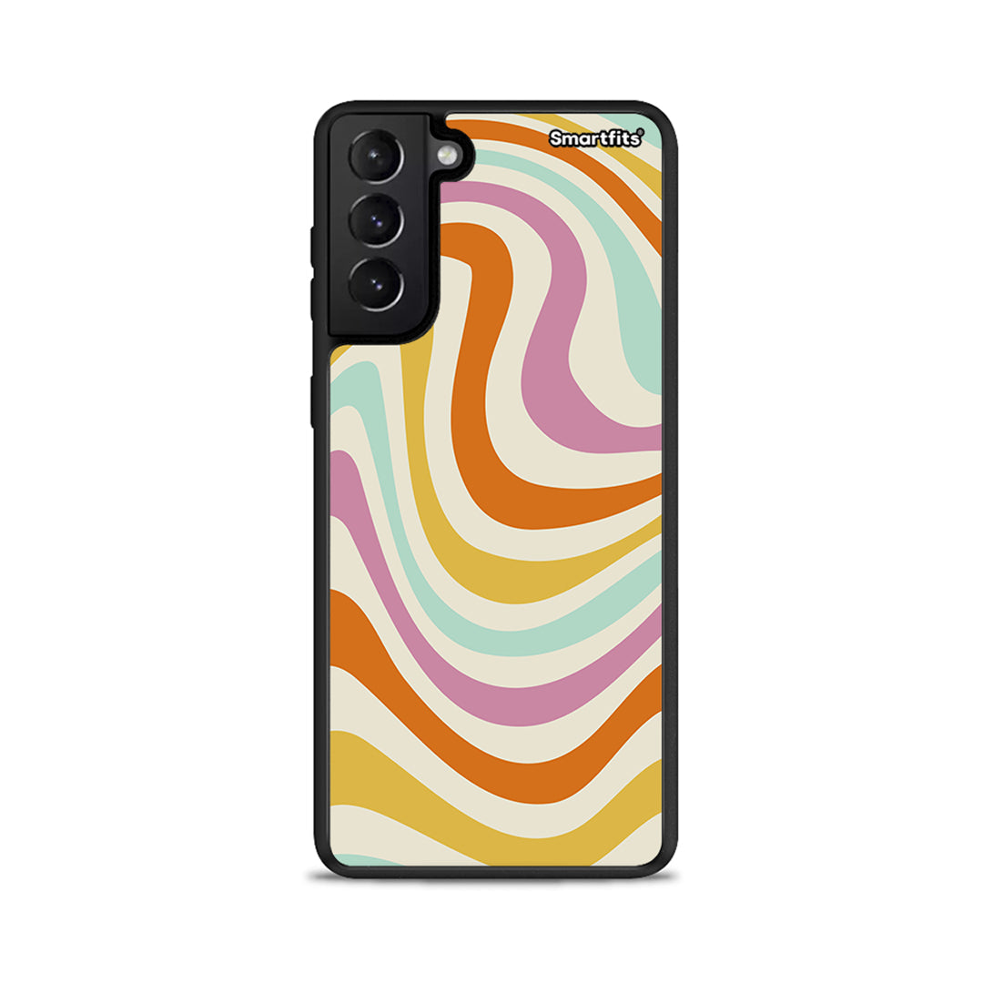 Colourful Waves - Samsung Galaxy S21+ θήκη