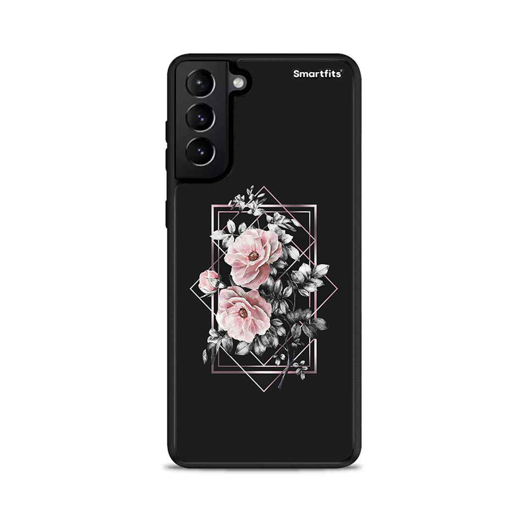 Flower Frame - Samsung Galaxy S21+ θήκη