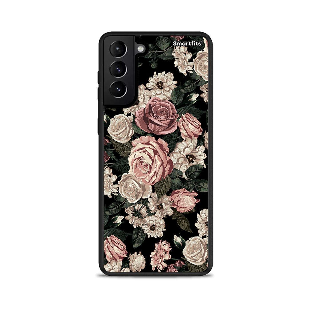 Flower Wild Roses - Samsung Galaxy S21+ θήκη