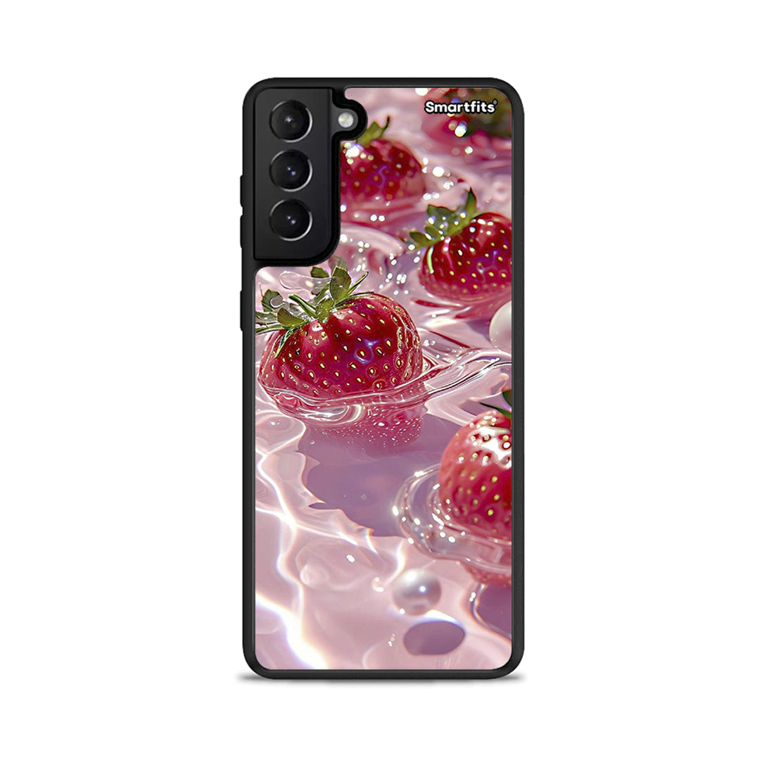 Juicy Strawberries - Samsung Galaxy S21+ θήκη