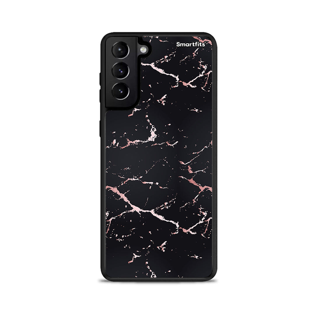 Marble Black Rosegold - Samsung Galaxy S21+ θήκη