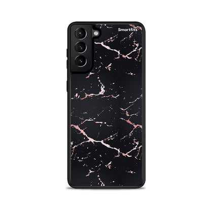 Marble Black Rosegold - Samsung Galaxy S21+ θήκη
