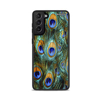 Thumbnail for Real Peacock Feathers - Samsung Galaxy S21+ θήκη
