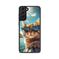 Thumbnail for Summer Cat - Samsung Galaxy S21+ θήκη