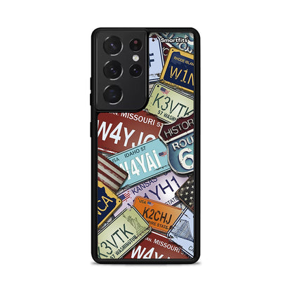 Car Plates - Samsung Galaxy S21 Ultra θήκη