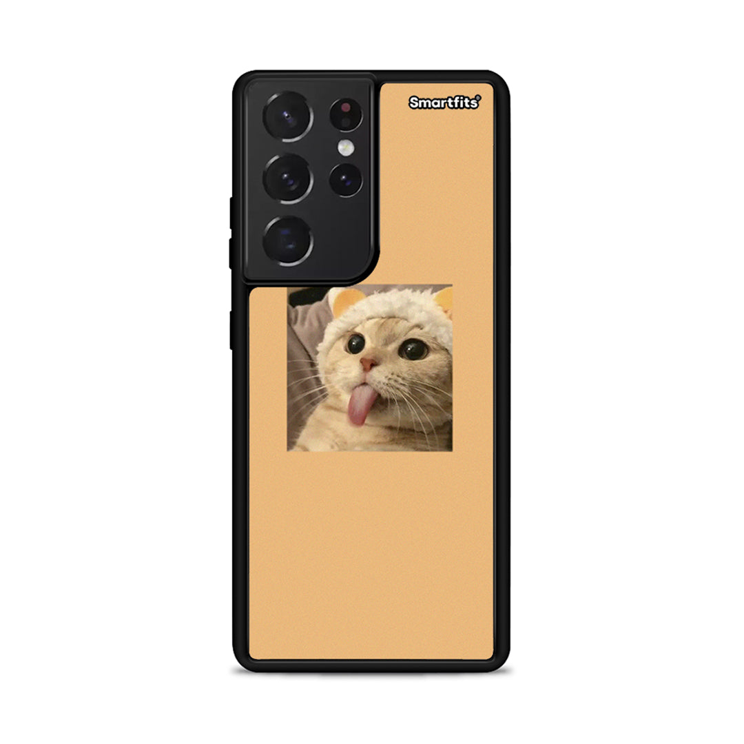 Cat Tongue - Samsung Galaxy S21 Ultra θήκη