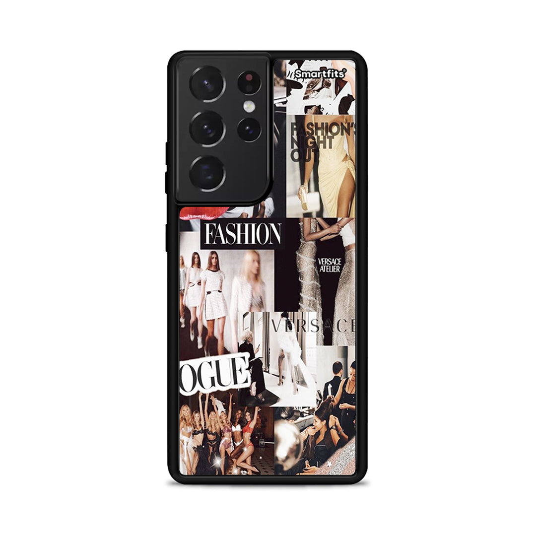 Collage Fashion - Samsung Galaxy S21 Ultra θήκη