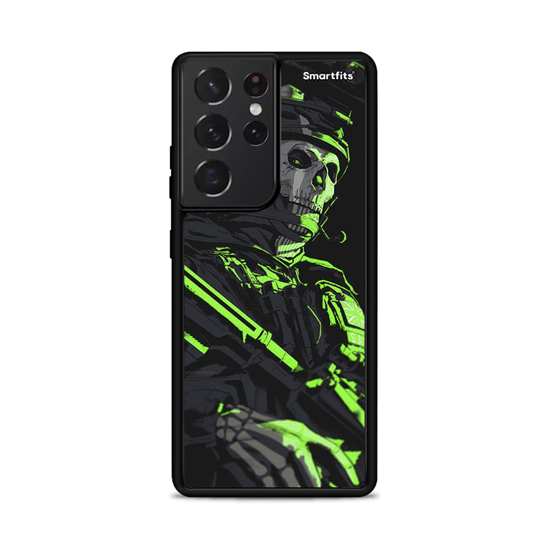 Green Soldier - Samsung Galaxy S21 Ultra θήκη