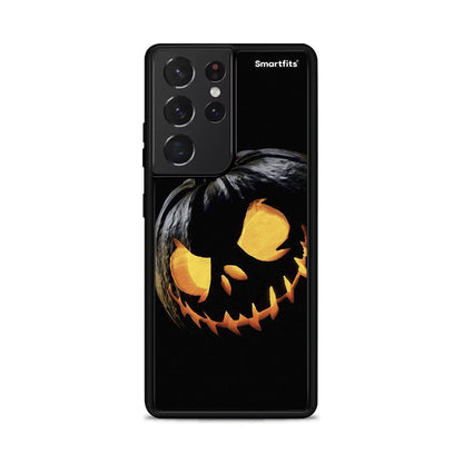 Halloween Scary Pumpkin - Samsung Galaxy S21 Ultra θήκη