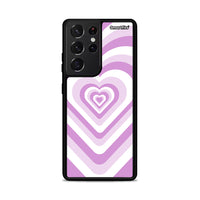 Thumbnail for Lilac Hearts - Samsung Galaxy S21 Ultra θήκη