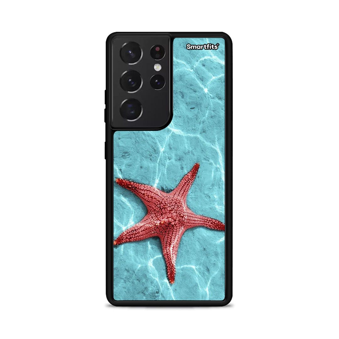 Red Starfish - Samsung Galaxy S21 Ultra θήκη