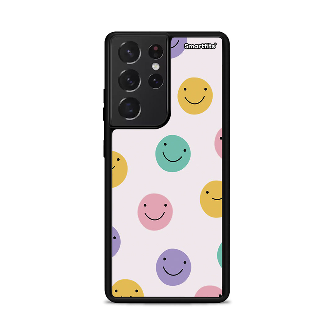 Smiley Faces - Samsung Galaxy S21 Ultra θήκη