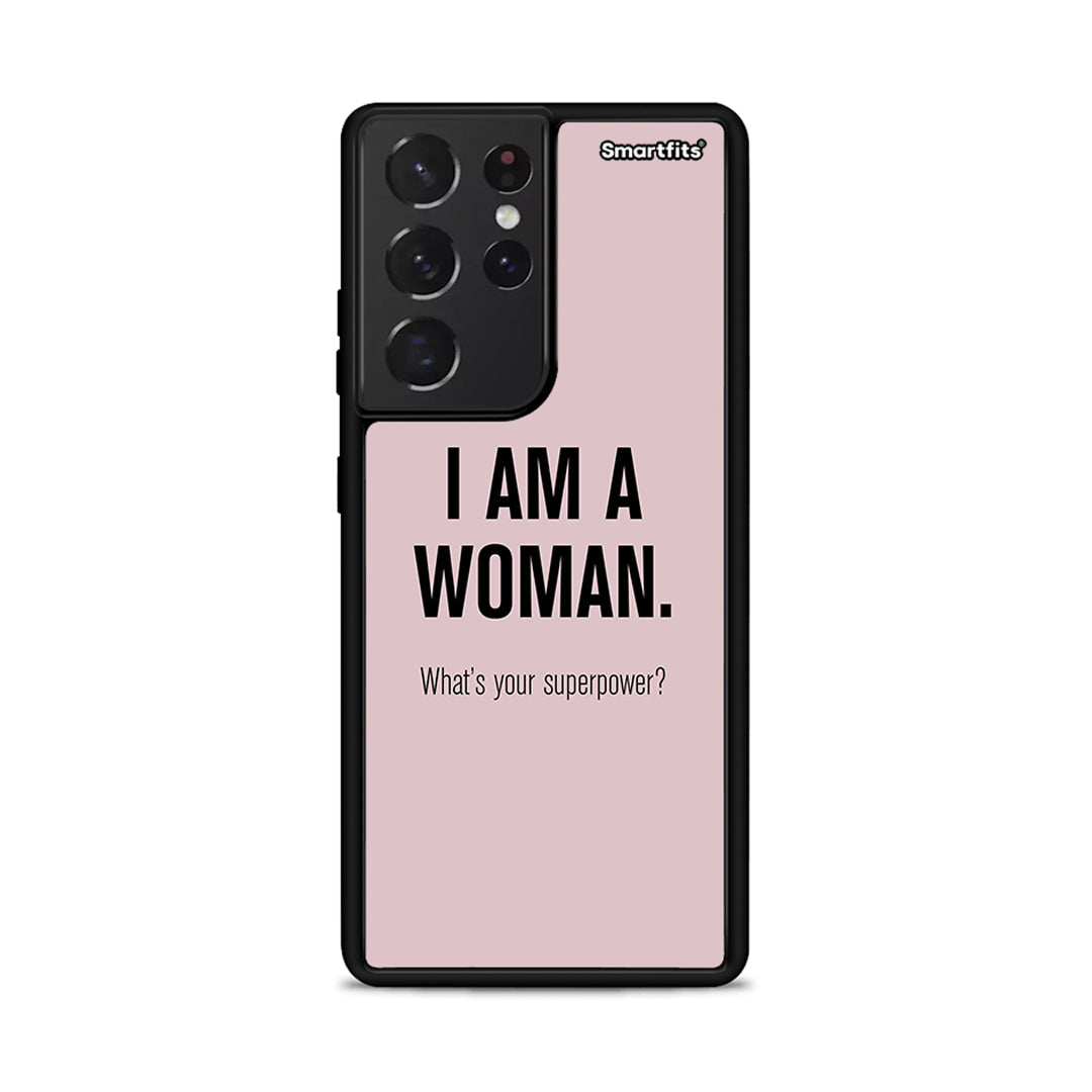 Superpower Woman - Samsung Galaxy S21 Ultra θήκη