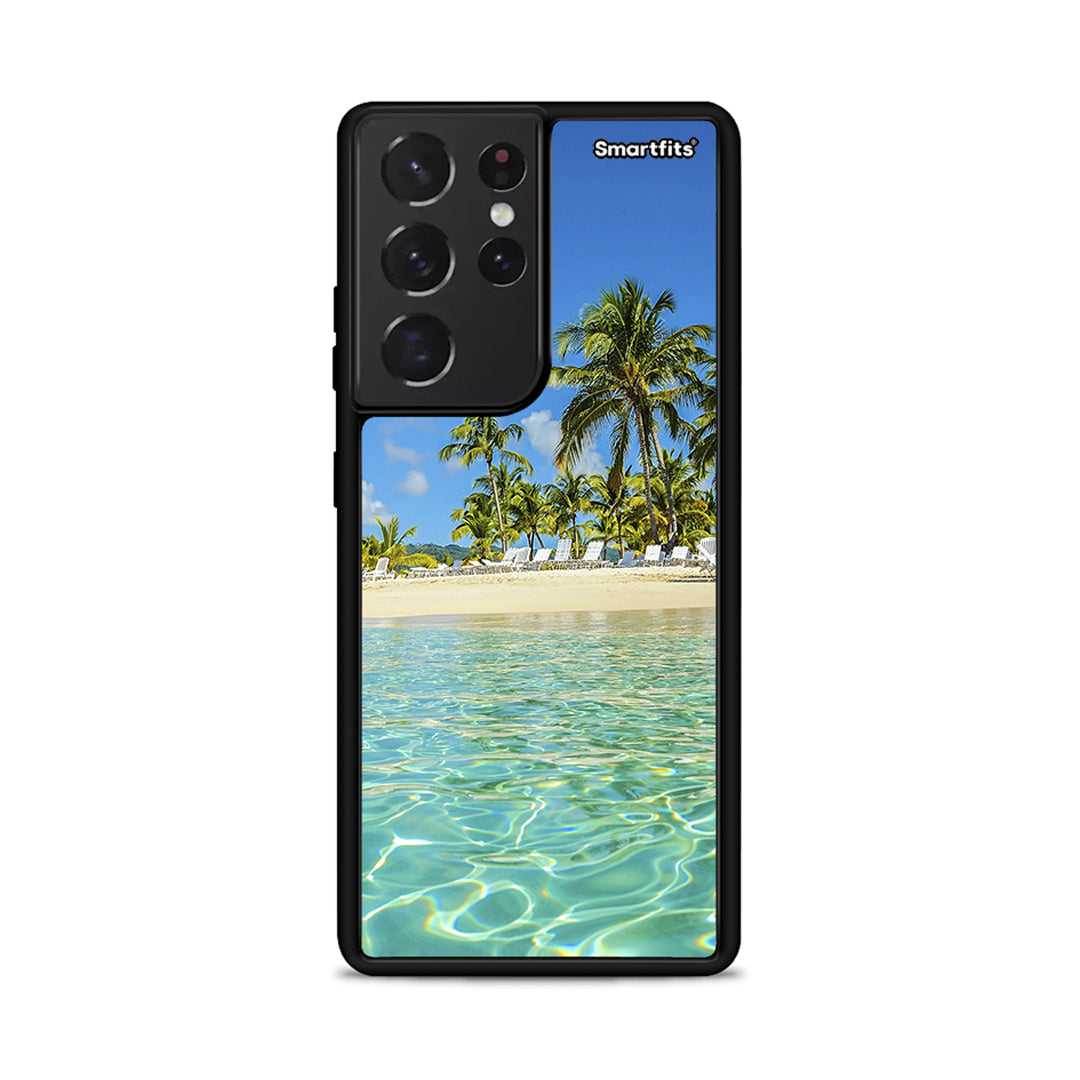 Tropical Vibes - Samsung Galaxy S21 Ultra θήκη