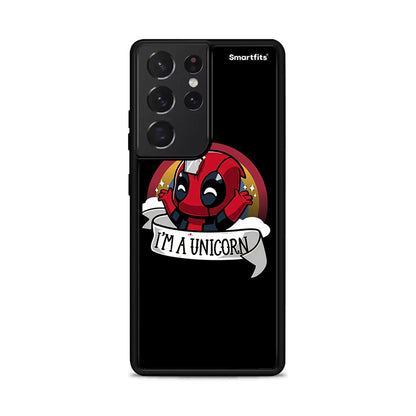 Unicorn Deadpool - Samsung Galaxy S21 Ultra θήκη