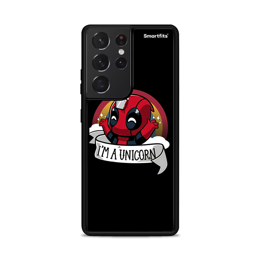 Unicorn Deadpool - Samsung Galaxy S21 Ultra θήκη