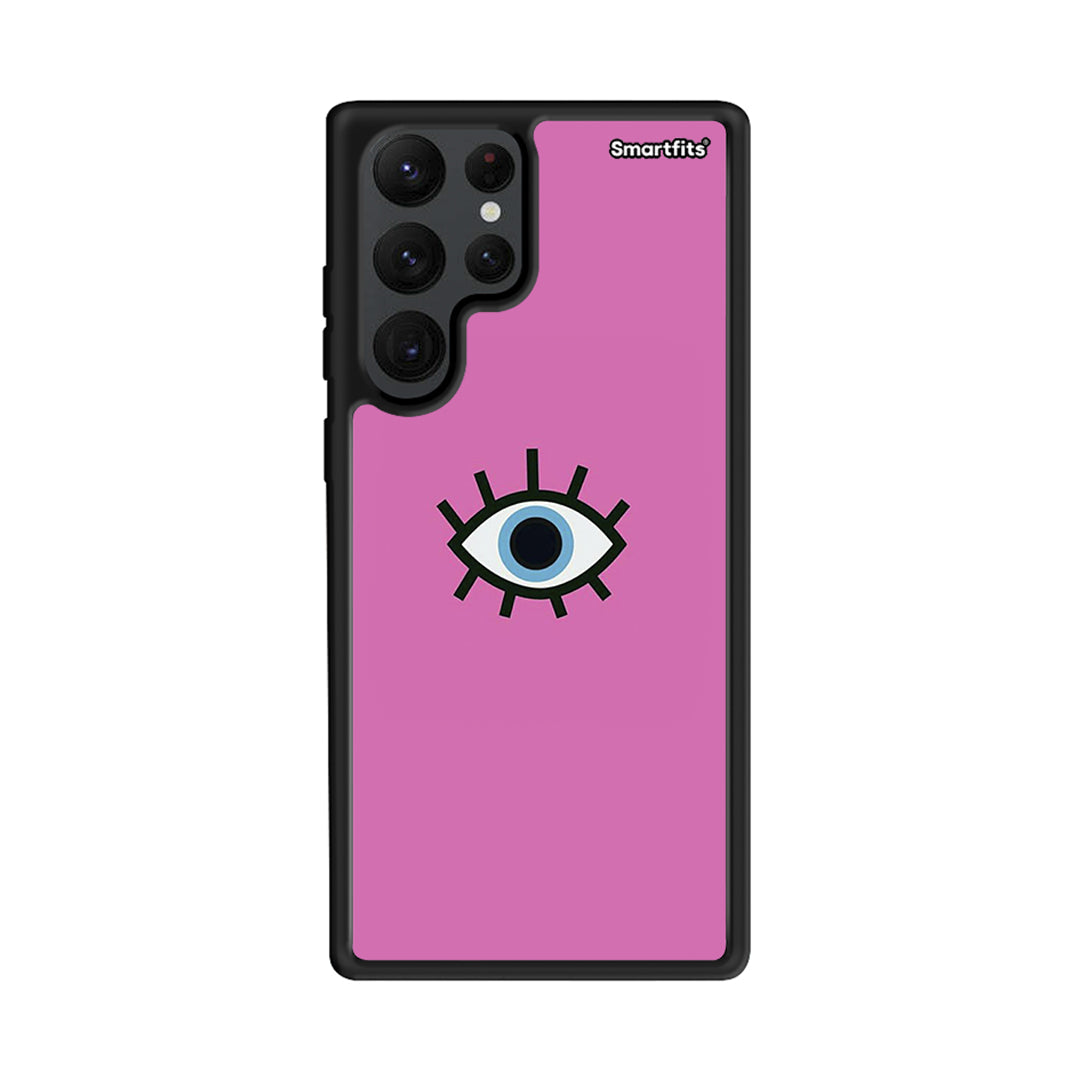 Blue Eye Pink - Samsung Galaxy S22 Ultra θήκη
