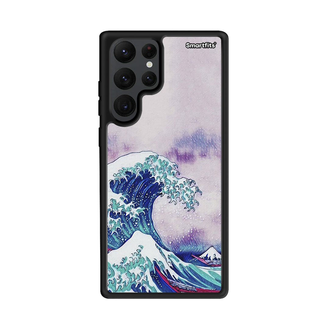 Blue Waves - Samsung Galaxy S22 Ultra θήκη