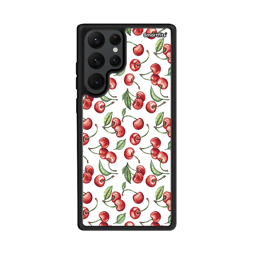 Cherry Summer - Samsung Galaxy S22 Ultra θήκη