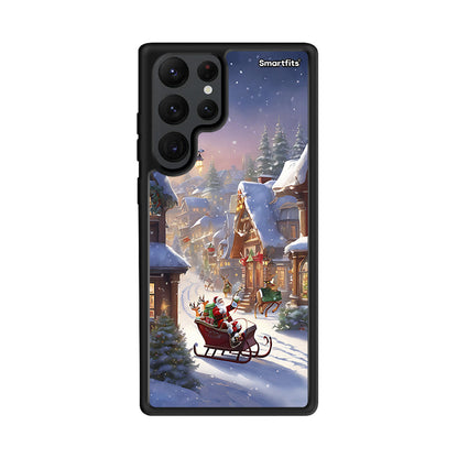 Christmas Snow - Samsung Galaxy S22 Ultra θήκη