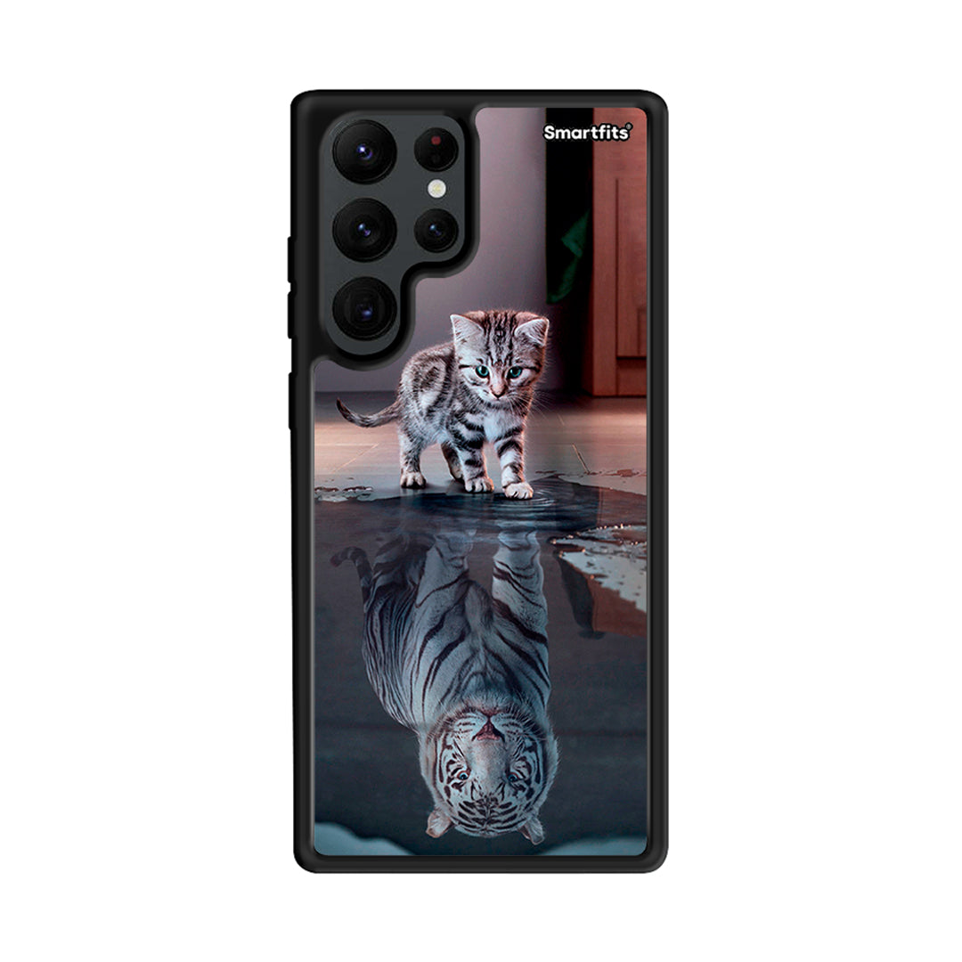 Cute Tiger - Samsung Galaxy S22 Ultra θήκη