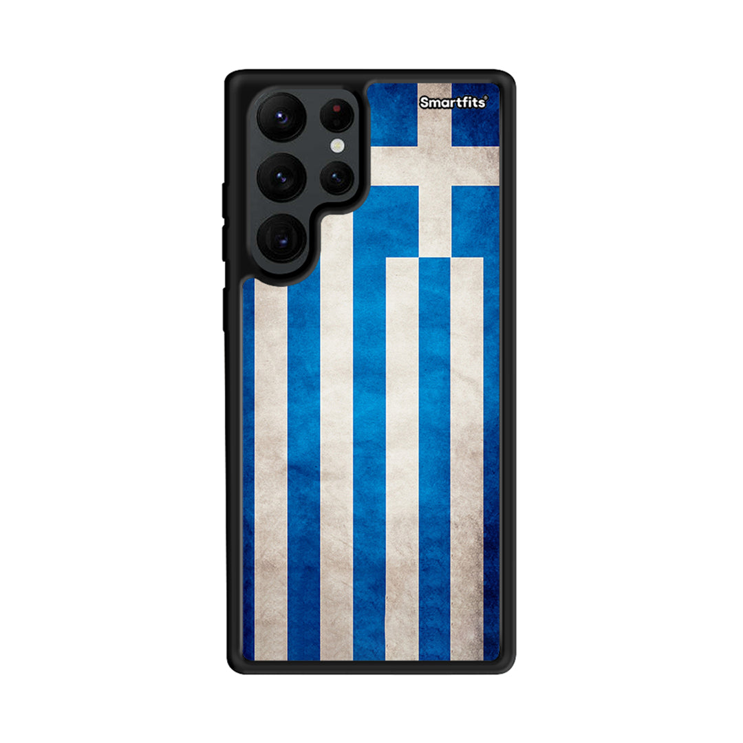 Flag Greek - Samsung Galaxy S22 Ultra θήκη