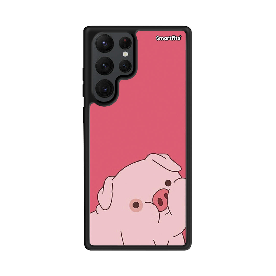 Pig Love 1 - Samsung Galaxy S22 Ultra θήκη