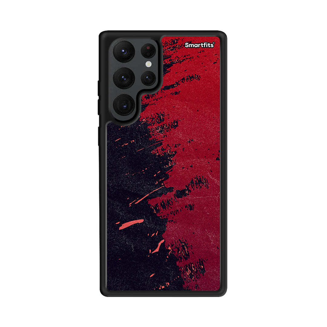 Red Paint - Samsung Galaxy S22 Ultra θήκη