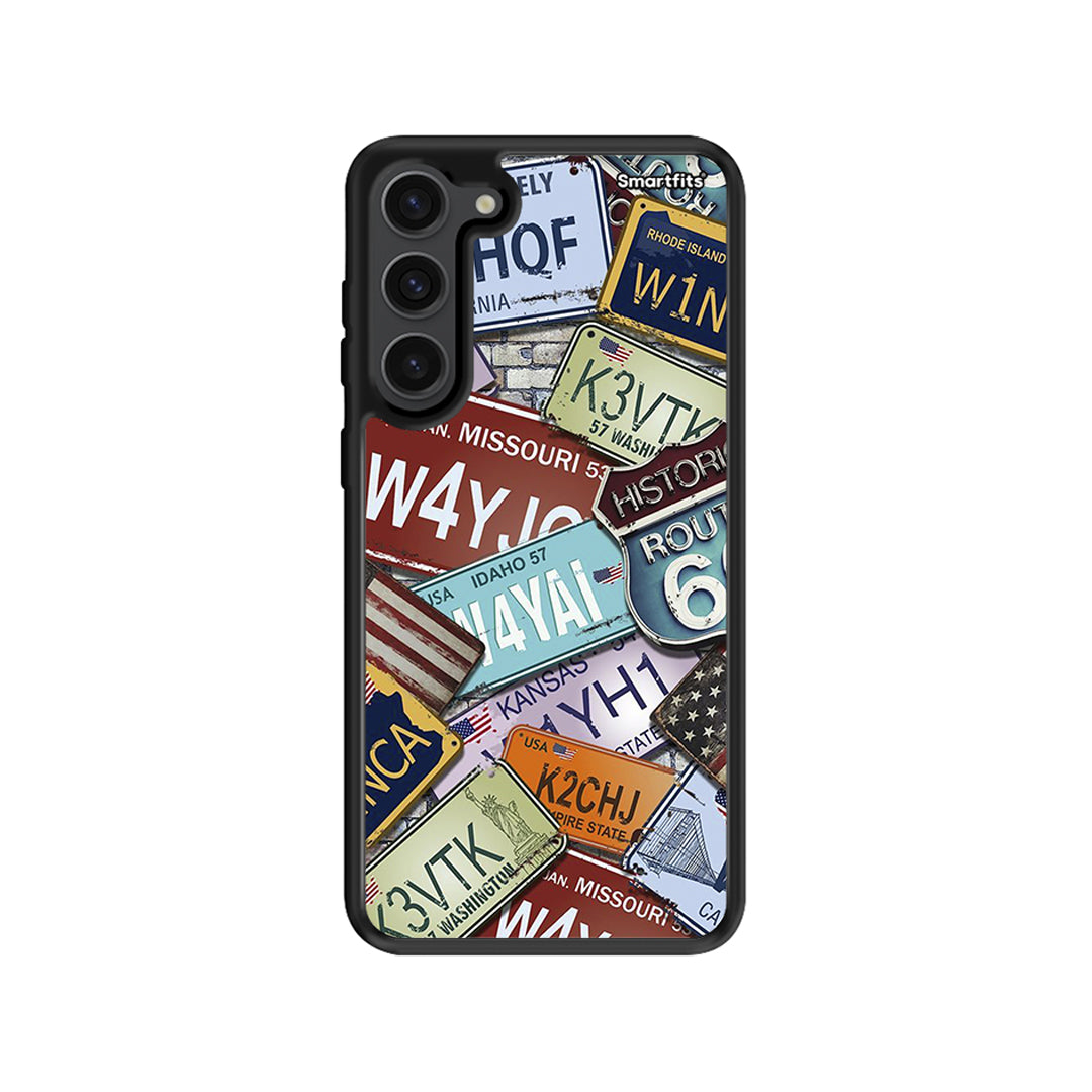 Car Plates - Samsung Galaxy S23 Plus θήκη