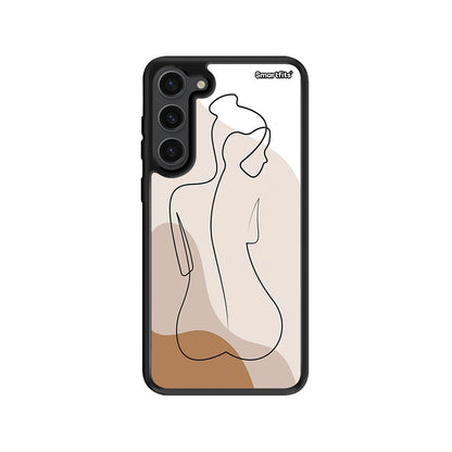 LineArt Woman - Samsung Galaxy S23 Plus θήκη