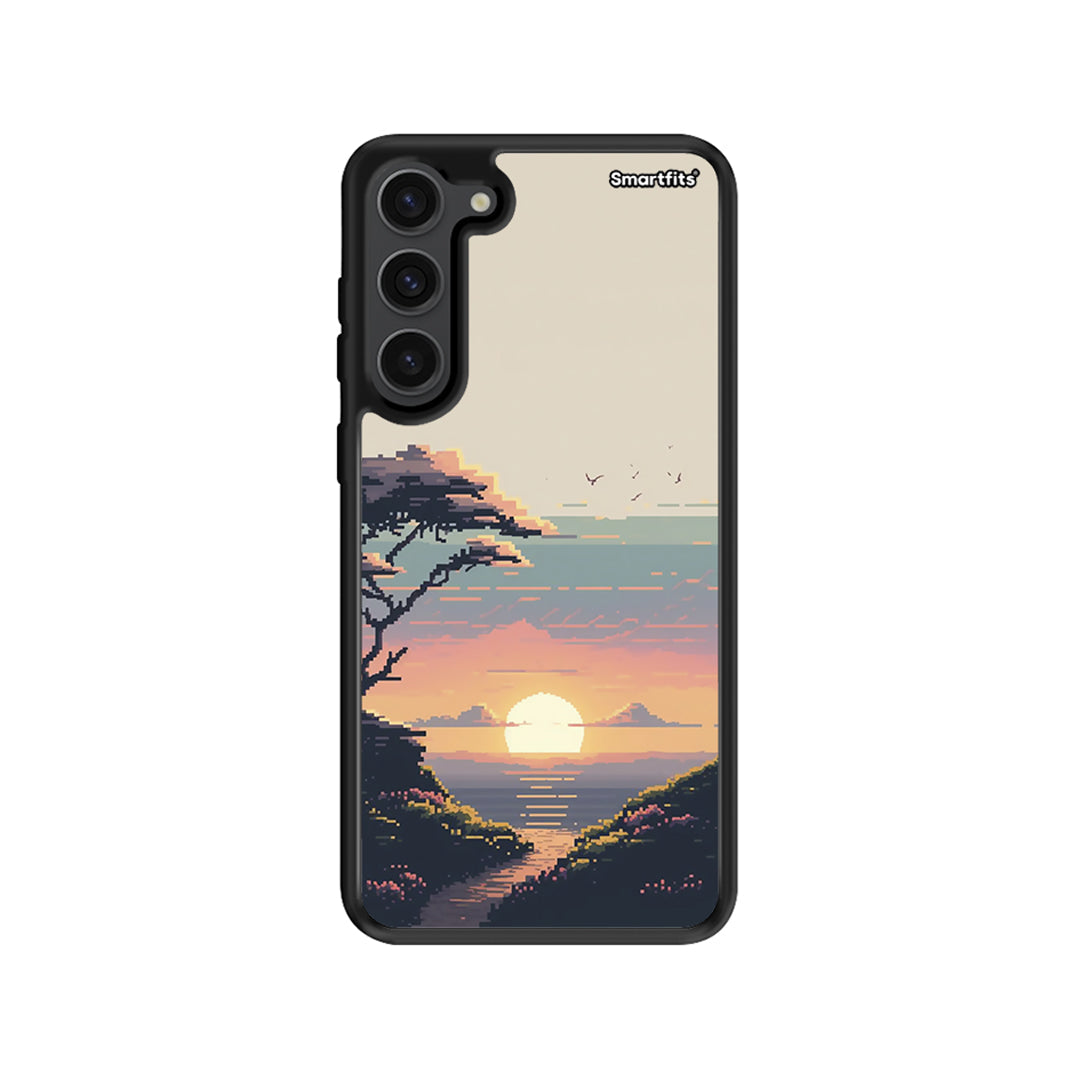 Pixel Sunset - Samsung Galaxy S23 Plus θήκη