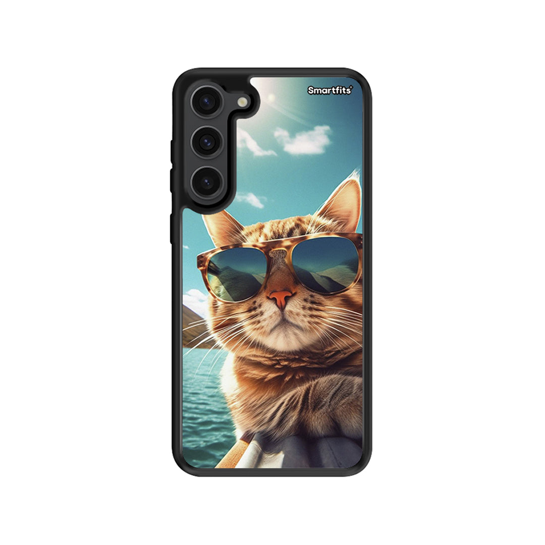 Summer Cat - Samsung Galaxy S23 Plus θήκη