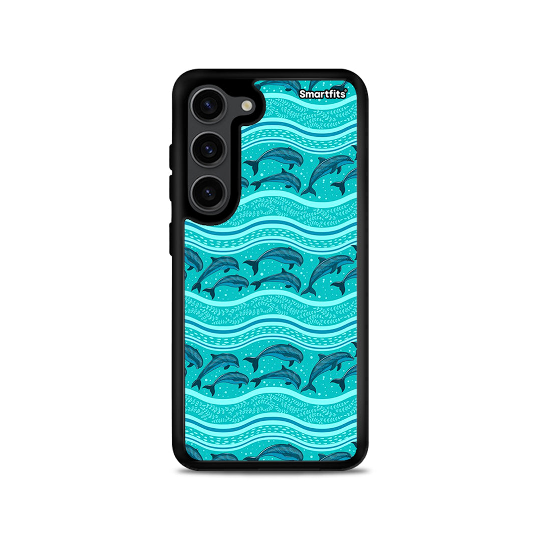 Swimming Dolphins - Samsung Galaxy S23 θήκη
